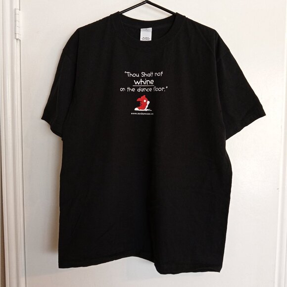 Vintage Collectible John Robinson shirt: Thou shalt not whine on the dance floor - Picture 6 of 8